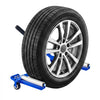 VEVOR Foldable Tire Wheel Dolly, Width Adjustable Truck Car Tire Dolly, 240LBS Heavy Duty Steel Support, Fits 15–40 in Tires, 360° Rotating Rollers, Smooth Rolling Tire Lifter for Workshop & Garages