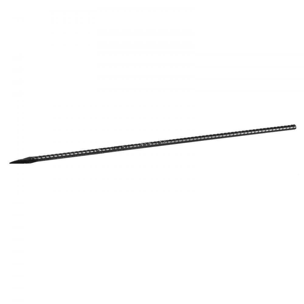 VEVOR Rebar Stakes, 24-Inch, Heavy-Duty 0.47 in Diameter, Straight Galvanized Steel Ground Anchors with Chisel Point End & Rust-Resistant Coating, for Gardening Support, Fence, Camping Tents (20-Pack)