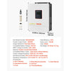 VEVOR 4000W Single-Phase Hybrid Solar Inverter, 24V DC to 230V AC, Pure Sine Wave Power Inverter with Built-in 120A MPPT Solar Controller, WiFi Module, for Lead Acid/Lithium Battery Off-Grid