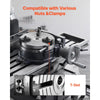 VEVOR Horizontal Vertical Rotary Table 8 in Precision Milling Rotary Table, with T-Slot & Graduated Scale, Worm Gear Adjustment, Cast Iron, Precision Indexing, for Milling Machines & Drill Presses