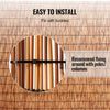 VEVOR Natural Reed Fencing, 3.3 ft x 13.3 ft, Reed Screen Curtain Balcony Reed Fence Roll for Outdoor Backyard Patio, Decorative Fence for Backyard Garden Fencing Divider, Privacy Screen Panel, Brown