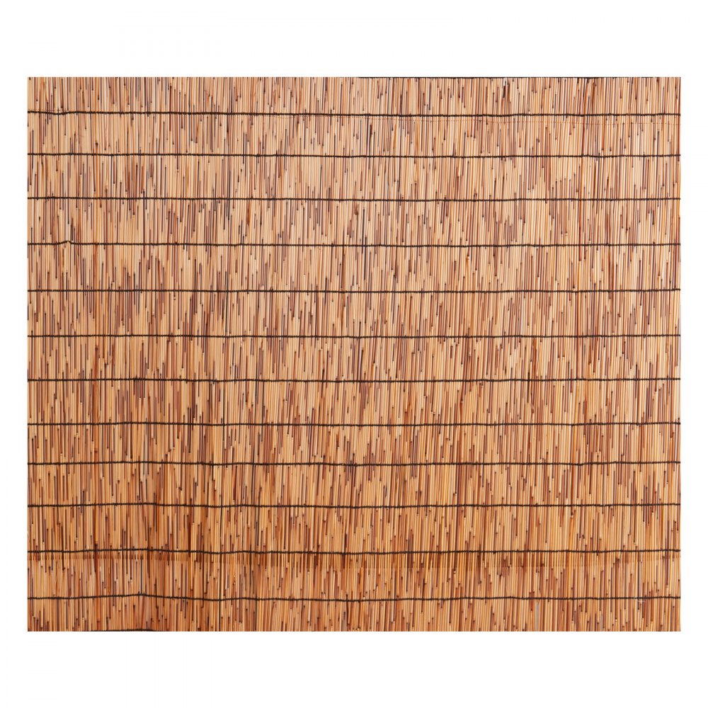 VEVOR Natural Reed Fencing, 3.3 ft x 13.3 ft, Reed Screen Curtain Balcony Reed Fence Roll for Outdoor Backyard Patio, Decorative Fence for Backyard Garden Fencing Divider, Privacy Screen Panel, Brown