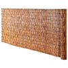 VEVOR Natural Reed Fencing, 4 ft x 16.4 ft, Reed Screen Curtain Balcony Reed Fence Roll for Outdoor Backyard Patio, Decorative Fence for Backyard Garden Fencing Divider, Privacy Screen Panel, Brown