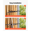 VEVOR Natural Reed Fencing, 4 ft x 16.4 ft, Decorative Natural Reed Fencing Roll, Decorative Fence for Backyard Garden Divider, Privacy Screen Panel Curtain for Balcony Patio Garden Backyard Outdoor
