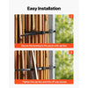 VEVOR Natural Reed Fencing, 4 ft x 16.4 ft, 2 Pack Decorative Natural Reed Fencing Roll, Decorative Fence for Divider, Privacy Screen Panel Curtain for Balcony Patio Garden Backyard Outdoor, Brown