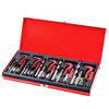 VEVOR Helicoil Thread Repair Kit, 166-Piece Metric HSS Drill Helicoil Repair Kit, M5 M6 M8 M10 M12 Heli Coil Rethreading Tool Kit with HSS Drill Bits Thread Inserts Taps Breakoff Installation Tools