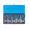 VEVOR Helicoil Thread Repair Kit, 131-Piece SAE HSS Drill Helicoil Repair Kit, 1/4" 5/16" 3/8" 7/16" 1/2"UNC Rethreading Tool Kit with Drill Bits Thread Inserts Taps Breakoff Installation Tools