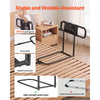 VEVOR Bed Rails for Elderly Adults Folding Bed Side Assist Rail for Seniors, Length & Height Adjustable, High-Strength Steel Bed Cane with Storage Pocket, Fits King Queen Full Twin Bed, 300LBS Support