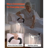 VEVOR Bed Rails for Elderly Adults 200LBS Loading Bed Side Assist Rail, with Motion Sensor LED Light, Adjustable Height & Length, Non-Slip Handle, High-Strength Steel, Fit King Queen Full Twin Bed