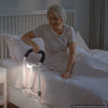 VEVOR Bed Rails for Elderly Adults 200LBS Loading Bed Side Assist Rail, with Motion Sensor LED Light, Adjustable Height & Length, Non-Slip Handle, High-Strength Steel, Fit King Queen Full Twin Bed