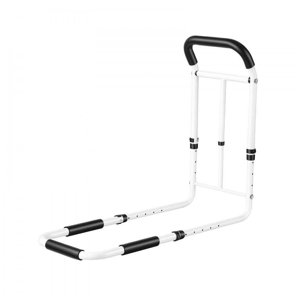 VEVOR Bed Rails for Elderly Adults 200LBS Loading Bed Side Assist Rail, with Motion Sensor LED Light, Adjustable Height & Length, Non-Slip Handle, High-Strength Steel, Fit King Queen Full Twin Bed