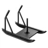 VEVOR Weight Sled, Steel Power Sled, Fitness Strength Training Sleds for Athletic Exercise Speed Improvement, Workout Fitness Equipment with Handle, Compatible with 1/2 in Weight Plates, Black