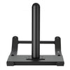 VEVOR Weight Sled, Steel Power Sled, Fitness Strength Training Sleds for Athletic Exercise Speed Improvement, Workout Fitness Equipment with Harness, Compatible with 1/2 in Weight Plates, Black