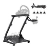 VEVOR Racing Wheel Stand, Adjustable & Foldable Simulator Stand for Logitech G29 G27 G920 G923, Thrustmaster T300RS T300GT T248 TS-PC TSXW Gaming Cockpit,Pedals Simulator NOT Included