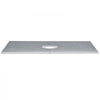 VEVOR Shower Curb Kit, 60"x38" Shower Pan Kit with 6.3" Central Drain, Lightweight EPS Shower Installation Kits with 2 Waterproof Cloths, Shower Pan Slope Sticks Fit for Bathroom