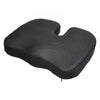 VEVOR Seat Cushion, Cooling Gel + Memory Foam Seat Cushion, Pressure-Relief Wheelchair Seat Pad with U-Shaped Cutout & Removable Cover, Lightweight and Portable for Travel, Car, Office, Airplane