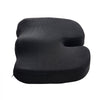 VEVOR Seat Cushion, Cooling Gel + Memory Foam Seat Cushion, Pressure-Relief Wheelchair Seat Pad with U-Shaped Cutout & Removable Cover, Lightweight and Portable for Travel, Car, Office, Airplane