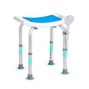VEVOR Shower Chair, Adjustable Height Shower Stool, Shower Seat for Inside Shower or Tub, Non-Slip Bench Bathtub Stool Seat for Elderly Disabled Handicap, 350 LBS Capacity