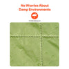 VEVOR Camping Blanket, Large Warm Stadium Blanket, Waterproof & Windproof, 330GSM Polyester Fleece, Flame Retardant, Great for Outdoors, Picnics, Hiking, Sports Events, Travel, 82" x 55", Bicolor