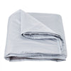 VEVOR Camping Blanket, Large Warm Wearable Stadium Blanket, Waterproof & Windproof, Polyester Fleece, Flame Retardant, Great for Outdoors, Picnics, Hiking, Sports Events, Travel, 79" x 59", Light Grey