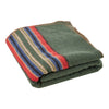 VEVOR Wool Camping Blanket, Large Warm Stadium Blanket, Waterproof & Windproof, Flame Retardant, Great for Outdoors, Picnics, Hiking, Sports Events, Travel, 64" x 88" (80% Wool), Texture Multicolor