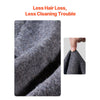VEVOR Wool Camping Blanket, Large Warm Stadium Blanket, Waterproof & Windproof, Flame Retardant, Great for Outdoors, Picnics, Hiking, Sports Events, Travel, 64" x 88" (80% Wool), Light Grey