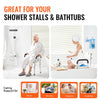 Shower Chair, 400 lbs Capacity, Shower Seat with Back, Adjustable Height Shower Stool, Shower Chair for Inside Shower Bathtub, Non-slip Bathroom Bench Bath Chair for Elderly Disabled Handicap