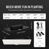 VEVOR LED Growth Illumination, 200W Full Spectrum Adjustable, Efficient Samsung 2B1B Diodes Light for Indoor Seedling, Vegetation and Flowering in Greenhouses, Daisy Chain Compatible for 1.2x2.4/3x3 f