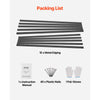 VEVOR Metal Landscape Edging, 10 Packs 60 in Rust-Resistant Aluminum Alloy Landscape Edging, Bendable Garden Edging Border, Heavy Duty Lawn Edging Fence for Flower Bed Yard Pathway