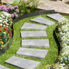 VEVOR Metal Landscape Edging, 10 Packs 60 in Rust-Resistant Aluminum Alloy Landscape Edging, Bendable Garden Edging Border, Heavy Duty Lawn Edging Fence for Flower Bed Yard Pathway