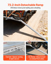 VEVOR motorcycle carrier angled view