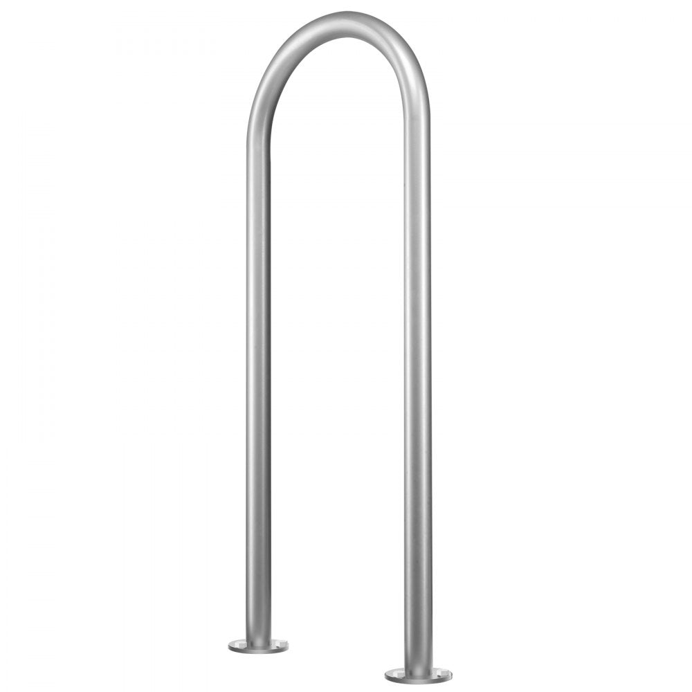 VEVOR Pool Handrail,36 x 13 inch Pool Railing, Aluminum with Base Plate for Indoor/Outdoor Pools, Humanized Swimming Pool Safety Railing for Decks, Rust-Proof Grab Bar with Accessories for Spas Docks
