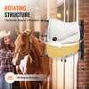 VEVOR Wall Mounted Saddle Rack, 30.9 x 29.9 x 5.5 in, 2 Packs Swing Out Saddle Holder, Three Tiers Horse Saddle Stand, Space Saving Horse Pad and Blanket Rack for Tack Room Organization