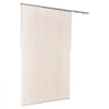 VEVOR Panel Track Blinds, Extendable Track from 45.8 in to 86 in W, Trimmable Panel Curtains Up to 96 in H, Adjustable Vertical Panel Blinds for Sliding Doors, Patio Doors, Room Divider, Light Brown