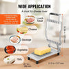 VEVOR Cheese Cutter with Wire, 0.39" & 0.78" Cheeser Butter Cutting Blade, Detachable Cheese Slicer Wire, Aluminum Alloy Commercial Cheese Slicer with 316 Stainless Steel Knife Wire, Kitchen Cooking