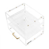 VEVOR Bakery Display Case, 3-Tier Commercial Countertop Pastry Display Case, Clear Acrylic Bread Box for Kitchen, Party Cake Cabinet with Flip-Up Door for Cookie Dessert Donut, 13" x 10.2" x 10.2"