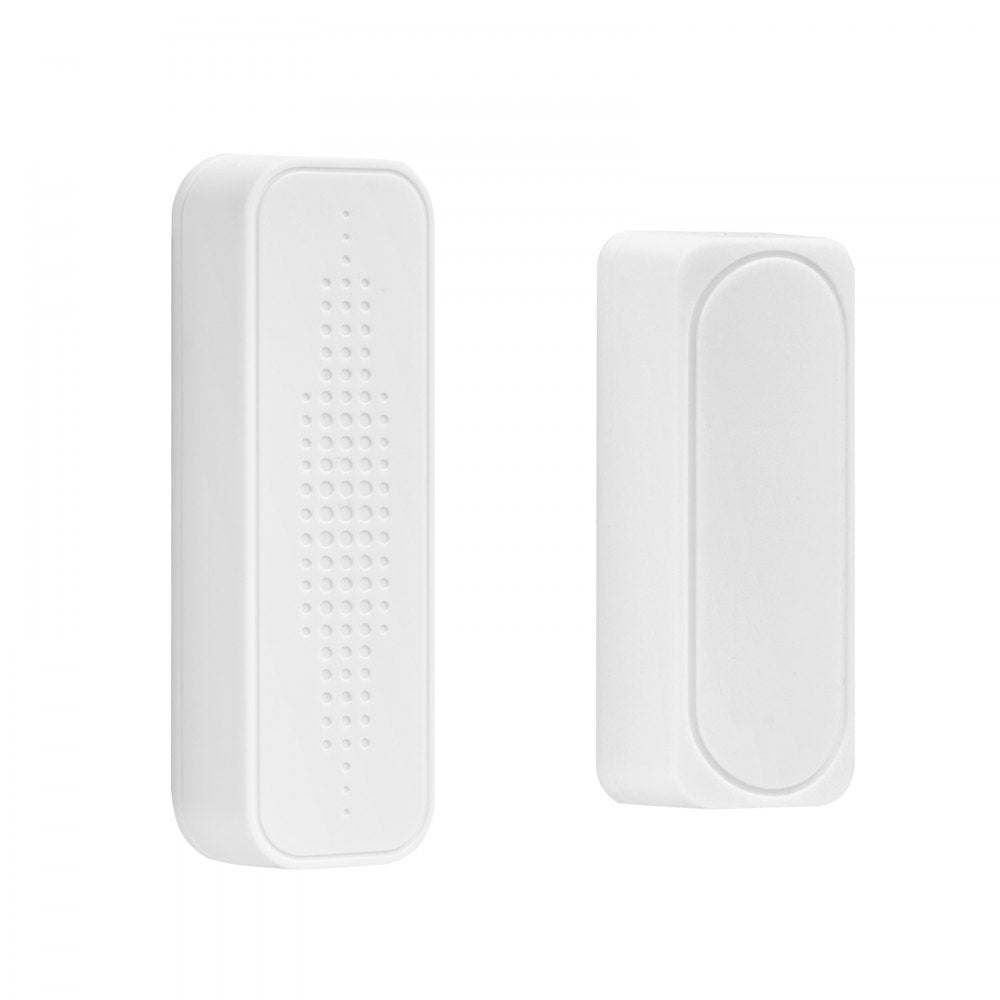 VEVOR Door Chime, DC 12V, Wireless Door Open Contact Sensor Alarm Chime with 656 ft Range, 58 Chimes & 5 Adjustable Volume, Doors Ringer Alert for Business, Store, Home, Office When Entering