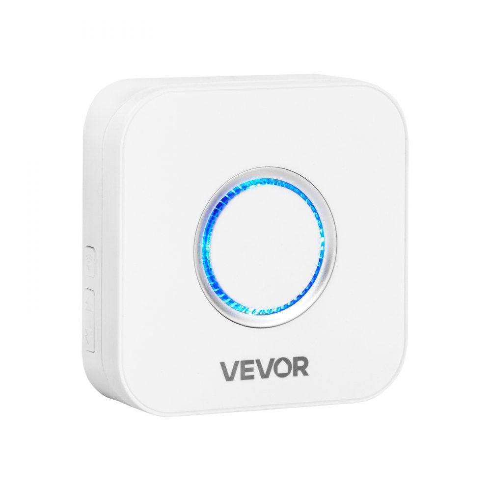 VEVOR Door Chime, DC 12V, Wireless Door Open Contact Sensor Alarm Chime with 656 ft Range, 58 Chimes & 5 Adjustable Volume, Doors Ringer Alert for Business, Store, Home, Office When Entering