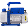 VEVOR Suction Pump 4.8CFM 1/4 HP Single Stage for HVAC A/C Cooling Systems, 5PA Ultimate Vacuum, Manifold Gauge Kit R410A R134A R22, Includes 4-Way Gauge & Hose