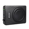 VEVOR 8" 300W Underseat Car Subwoofer, Slim Powered Car Subwoofers Under the Seat, Low Profile Audio Sub Built-in Amplifier, High/Low Level Input & Volume Controller for SUVs, Car, Truck, RV
