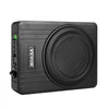 VEVOR 10" 300W Underseat Car Subwoofer, Slim Powered Car Subwoofers Under the Seat, Low Profile Audio Sub Built-in Amplifier, High/Low Level Input & Volume Controller for SUVs, Car, Truck, RV