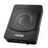 VEVOR 10" 240W Underseat Car Subwoofer, Slim Powered Car Subwoofers Under the Seat, Low Profile Audio Sub Built-in Amplifier, High/Low Level Input & Volume Controller for SUVs, Car, Truck, RV