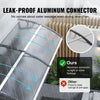 VEVOR Window Door Awning Canopy, 38" x 117" Door Canopy Exterior, UF50+ PC Sunshade Sheet Awnings, Outdoor Patio Awning Sun Shade, Transparent, Waterproof, for Sun Shutter, UV, Rain, Snow Protection