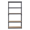 VEVOR Storage Shelves, 2000 lbs, 5 Tier Garage Storage Shelving, 16" D x 36" W x 71.4" H Adjustable Metal Shelves for Garage Shelves Utility Rack Shelf, Ideal for Kitchen, Warehouse, Basement, Black
