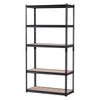 VEVOR Storage Shelves, 2000 lbs, 5 Tier Garage Storage Shelving, 16" D x 36" W x 71.4" H Adjustable Metal Shelves for Garage Shelves Utility Rack Shelf, Ideal for Kitchen, Warehouse, Basement, Black