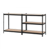 VEVOR Storage Shelves, 5-Tier Adjustable, 2000 lbs Capacity, Heavy Duty Garage Storage Shelving Unit, Metal Utility Rack Shelf, for Garage Warehouse Basement Kitchen, 36.34" W x 16.34" D x 71.38" H