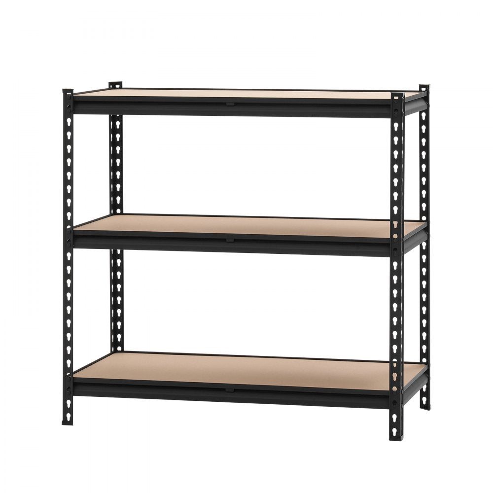 VEVOR Storage Shelves, 5-Tier Adjustable, 2000 lbs Capacity, Heavy Duty Garage Storage Shelving Unit, Metal Utility Rack Shelf, for Garage Warehouse Basement Kitchen, 36.34" W x 16.34" D x 71.38" H