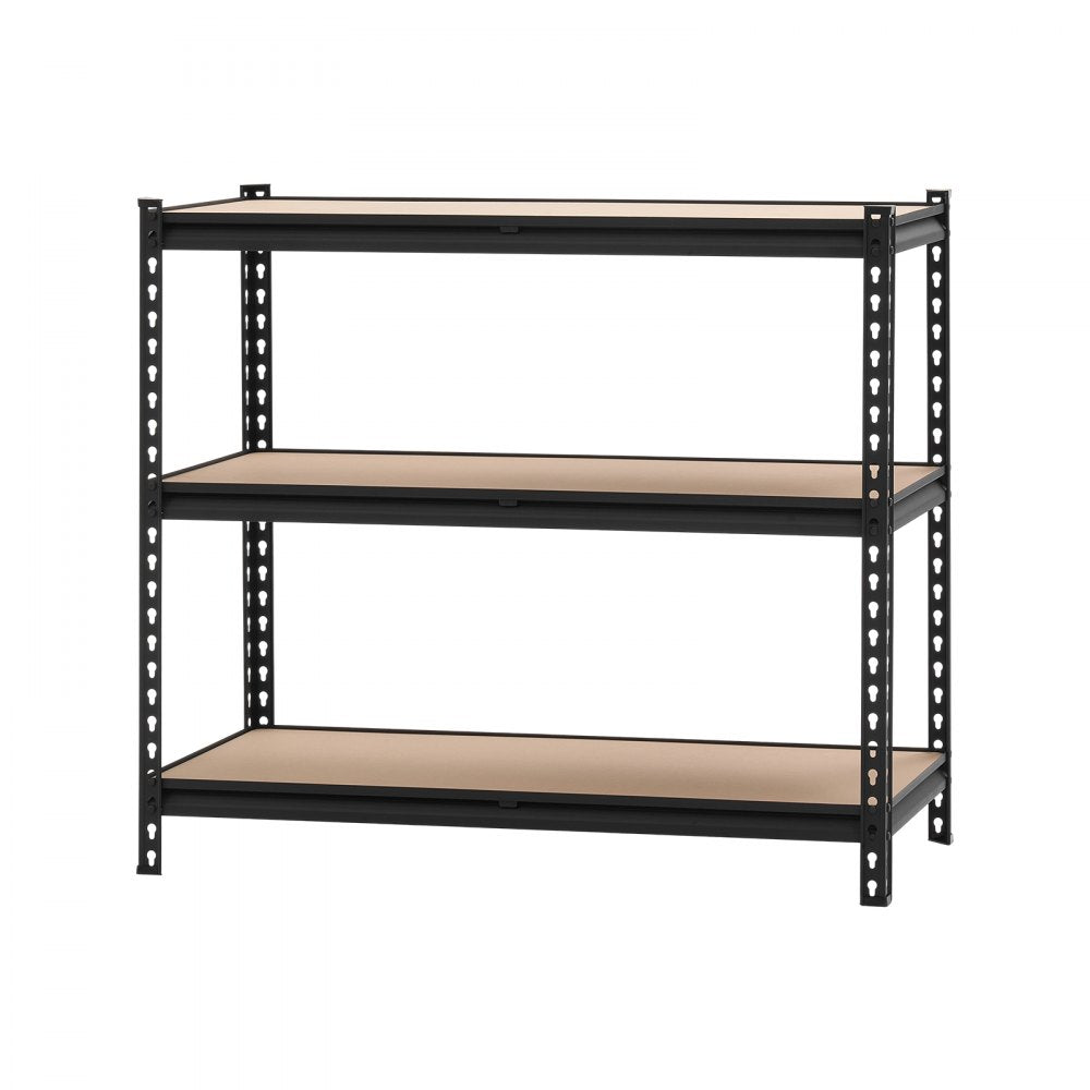 VEVOR Storage Shelves, 5-Tier Adjustable, 2500 lbs Capacity, Heavy Duty Garage Storage Shelving Unit, Metal Utility Rack Shelf, for Garage Warehouse Basement Kitchen, 40.35" W x 20.35" D x 71.38" H