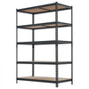 VEVOR Storage Shelves, 5-Tier Adjustable, 3000 lbs Capacity, Heavy Duty Garage Storage Shelving Unit, Metal Utility Rack Shelf, for Garage Workshop Warehouse Basement, 48.35" W x 24.37" D x 71.38" H