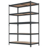 VEVOR Storage Shelves, 5-Tier Adjustable, 3000 lbs Capacity, Heavy Duty Garage Storage Shelving Unit, Metal Utility Rack Shelf, for Garage Workshop Warehouse Basement, 48.35" W x 24.37" D x 71.38" H